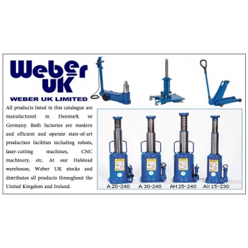 WEBER UK Garage Equipments