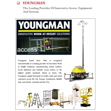 YOUNGMAN Ladders  (Aluminium/Fiberglass)