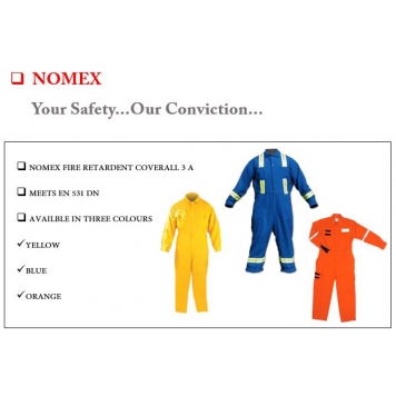 NOMEX Fire Retardant Coveralls