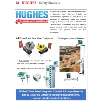 HUGHES Safety Showers